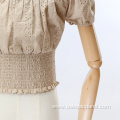 Ruffled Sweet Short Sleeves